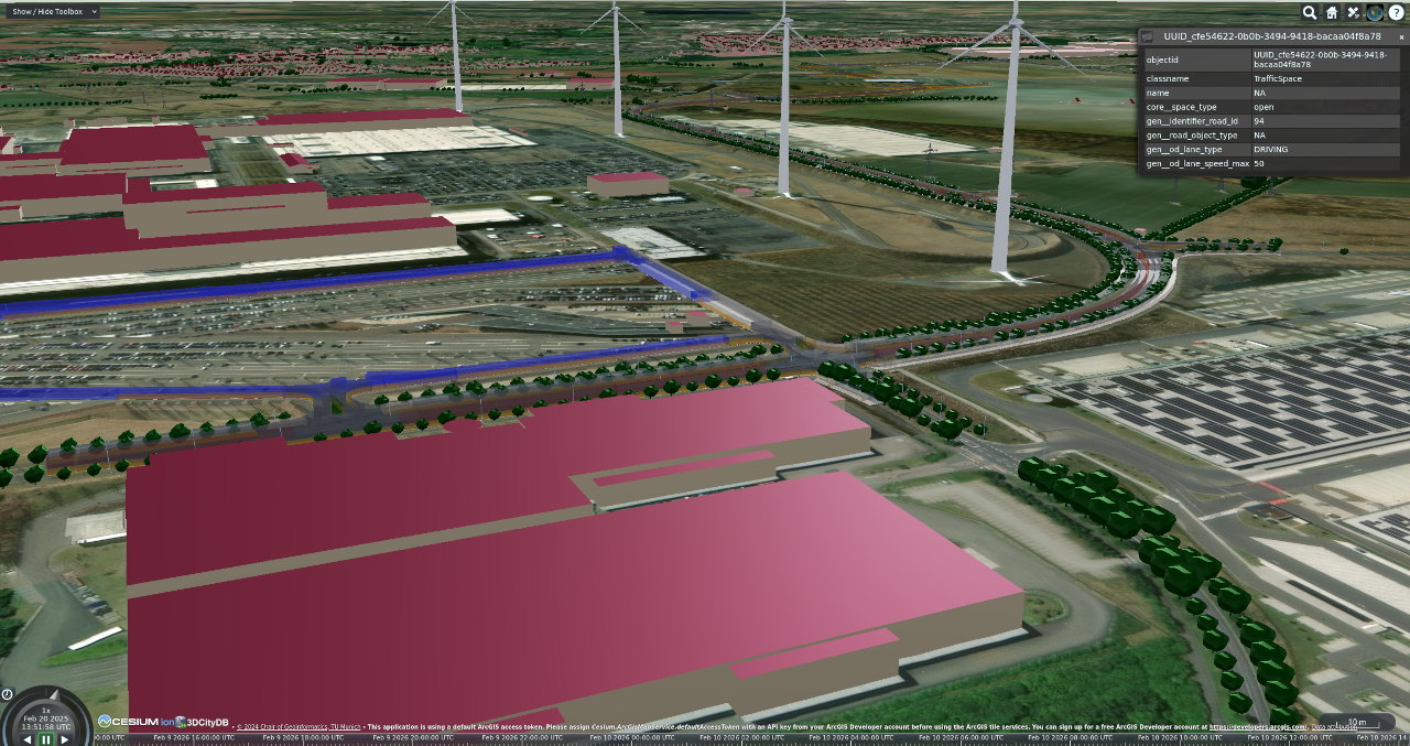 Sample 3DTiles from Leipzig